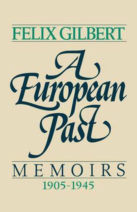 A European Past - cover