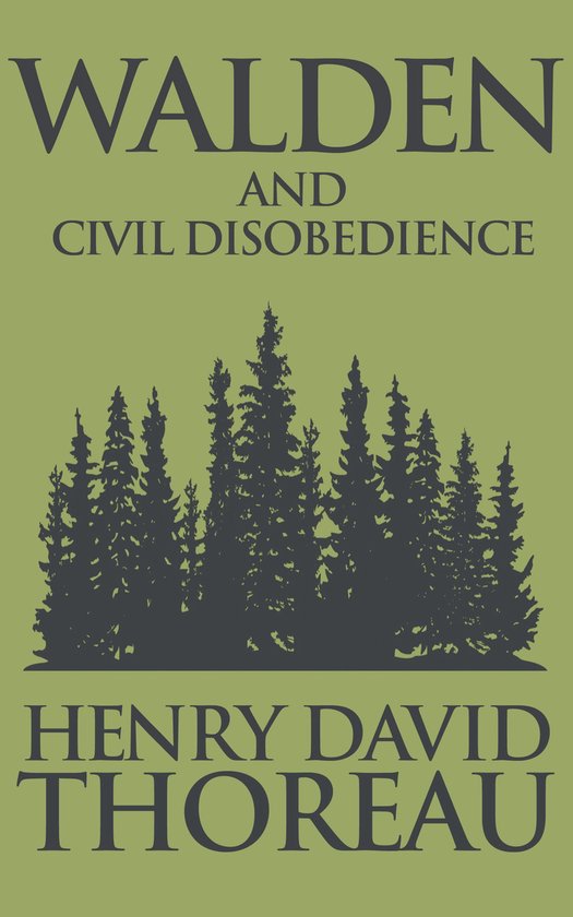 Walden and Civil Disobedience - cover