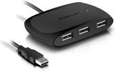 Speedlink SNAPPY - USB Hub 4-Port - Zwart