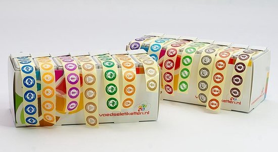 Set allergenenstickers - [HACCP voedseletiket | Allergenensticker]