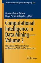 Advances in Intelligent Systems and Computing 411 - Computational Intelligence in Data Mining—Volume 2