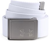 Under Armour Men's Webbing 2.0 Belt BELTS - Heren - Maat OSFA - Wit