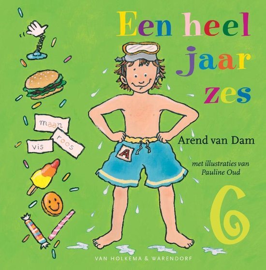 Een heel jaar zes - cover