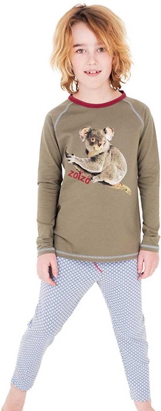 Buitenland bevolking Haringen Zoïzo Koala – pyjama – groen – maat 116 | bol.com