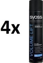 Syoss Hairspray Volume Lift 400 ml 4 stuks Voordeelverpakking