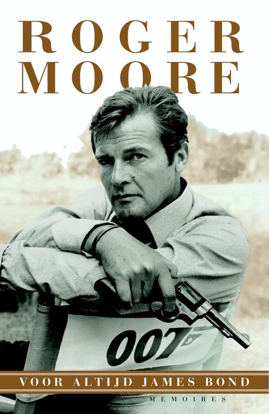 Cover van het boek 'Voor altijd James bond' van R. Moore