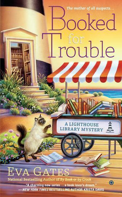 A Lighthouse Library Mystery 2 Booked for Trouble (ebook), Eva Gates