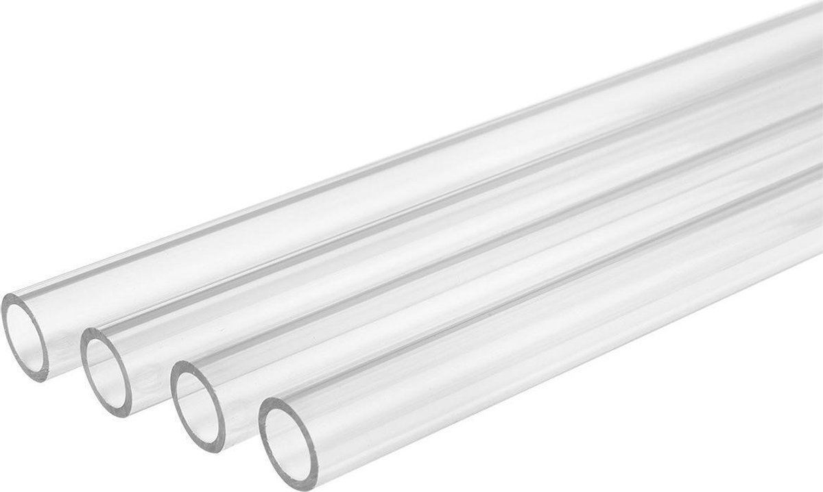 Thermaltake VTubler PETG Tube 16 mm OD 500 mm Cooling Device - Transparent (Pack of 4)