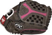 Rawlings Storm Jeugd Softbal Handschoen - 11,5 inch - Black/Pink