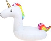 Inflatable Unicorn XXL|Opblaasfiguur|Waterspeelgoed|Eenhoorn regenboog|Extra groot formaat