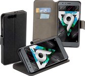 MP Case® zwart book case style voor Huawei Honor 9 wallet case