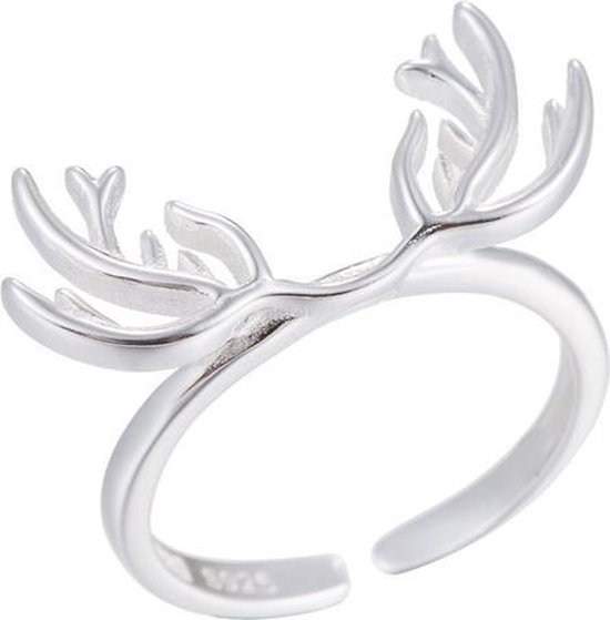Collection de bijoux 24/7 Ring de bois de cerf ajustable - Cerf - Ring  ajustable -... | bol