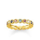 Thomas Sabo - Dames Ring - 750 / - geel goud - zirconia - TR2225-959-7-56