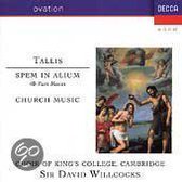 Tallis: Spem in alium; Church music / Willcocks