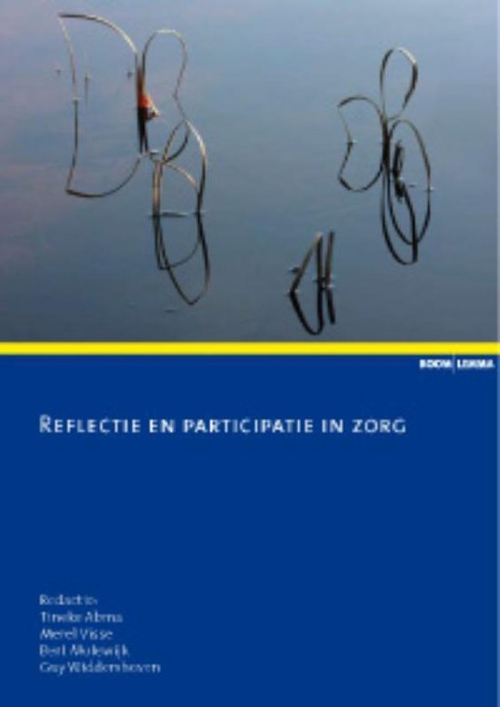 Cover van het boek 'Reflectie en participatie in zorg / druk 1'
