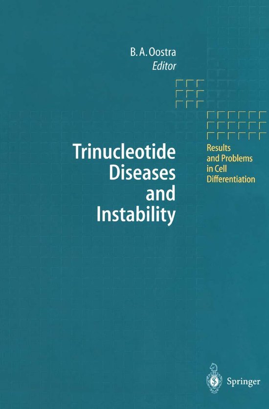 Results and Problems in Cell Differentiation 21 - Trinucleot ... - cover