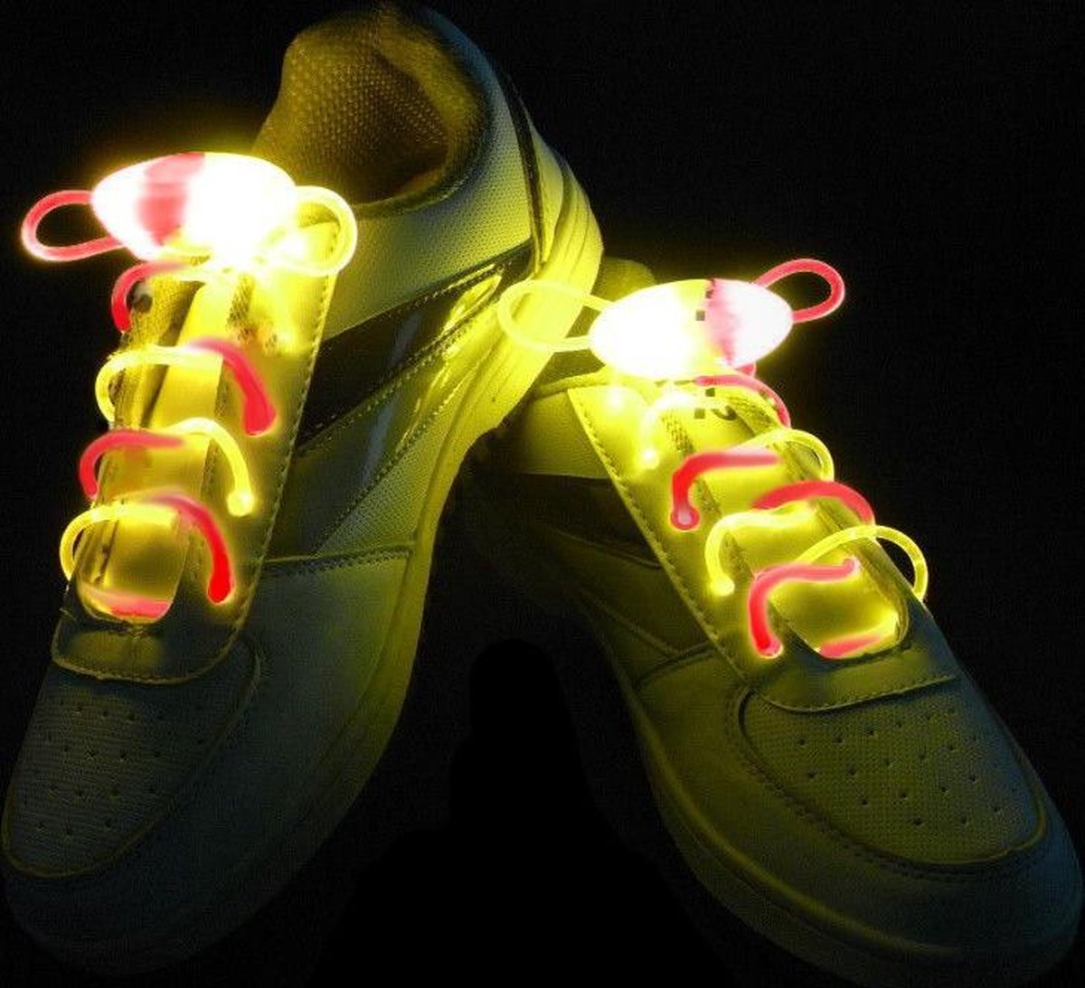 Led Veters Rood/Geel 2 stuks