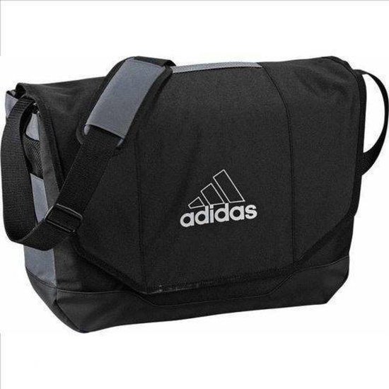 Adidas Performance essential messenger bag zwart darkonix 50x30x13cm bol