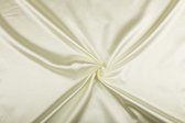 Tissu satin - Blanc cassé - 15 mètres