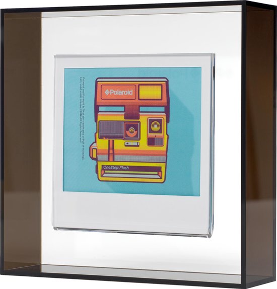 Acrylic 4x4 Frame Black