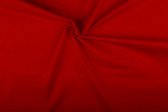 Katoen stof - Rood -10 meter