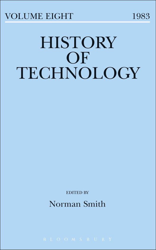 History of Technology - History of Technology Volume 8 - cover