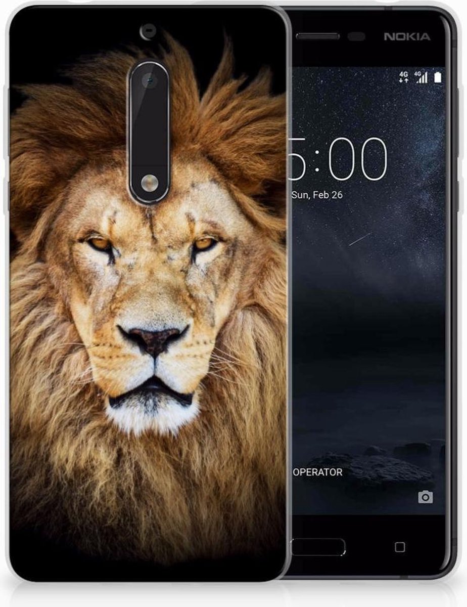 Nokia 5 TPU Hoesje Leeuw