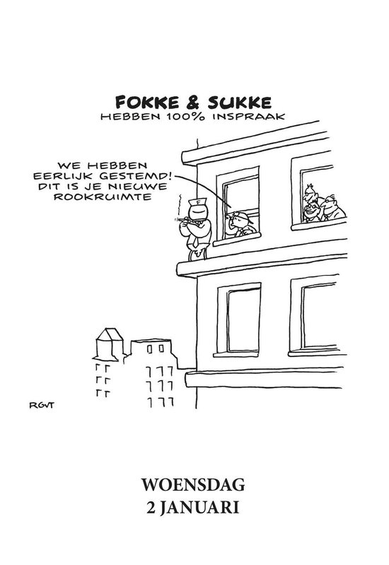 Fokke & Sukke scheurkalender 2019