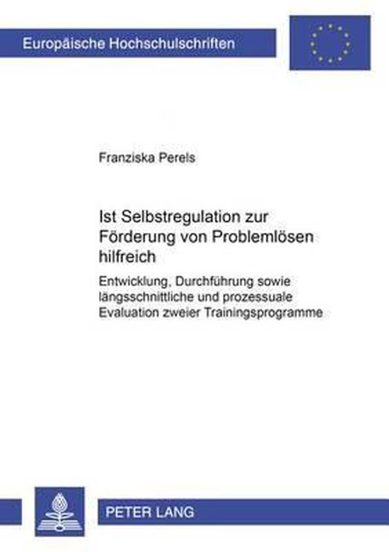 Ist Selbstregulation zur Förderung von Problemlösen hilfre ... - cover