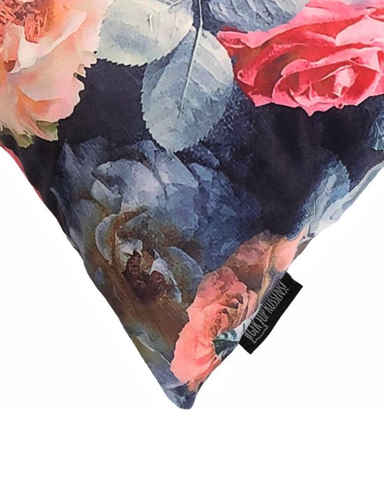 Flowers - Bloemen Kussenhoes | Katoen/Polyester | 45 x 45 cm - Gek op Kussens!