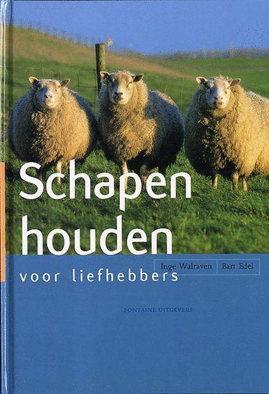 Cover van het boek 'Schapen houden voor liefhebbers' van Bart Edel en Inge Walraven