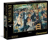 Clementoni Puzzels voor volwassenen - Renoir - Bal Du Moulin De La Galette, Museum Puzzel 1000 Stukjes, 14-99 jaar - 31412