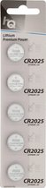 HQ Lithium Knoopcel Batterij CR2025 3 V 5-Blister