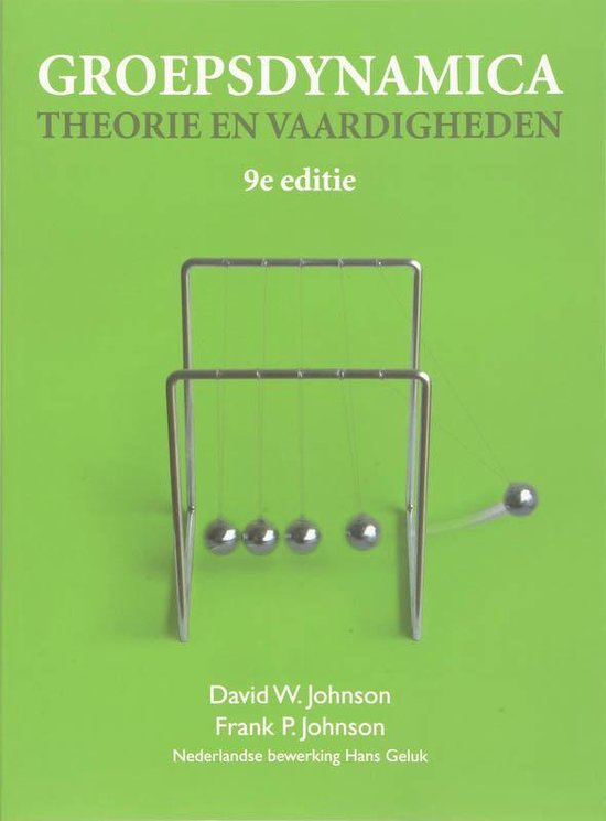 Groepsdynamica, Theorie En Vaardigheden