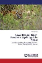 Royal Bengal Tiger Panthera tigris tigris in Nepal