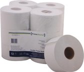 Toiletpapier Primesource Mini 2laags 180mx89mm Wit 12rollen