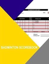 Badminton Scorebook