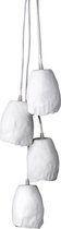 Bloomingville - Hanglamp - Porselein - Mat Wit - 1,8 mtr. Kabel - 25W