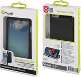 Muvit - Window Folio - iPhone 6 / 6s - zwart
