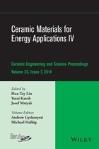 Ceramic Engineering and Science Proceedings 595 - Ceramic Materials for Energy Applications IV