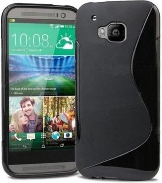 Verdragen Dank u voor uw hulp Snazzy HTC One M9 Silicone Case s-style hoesje Zwart | bol.com