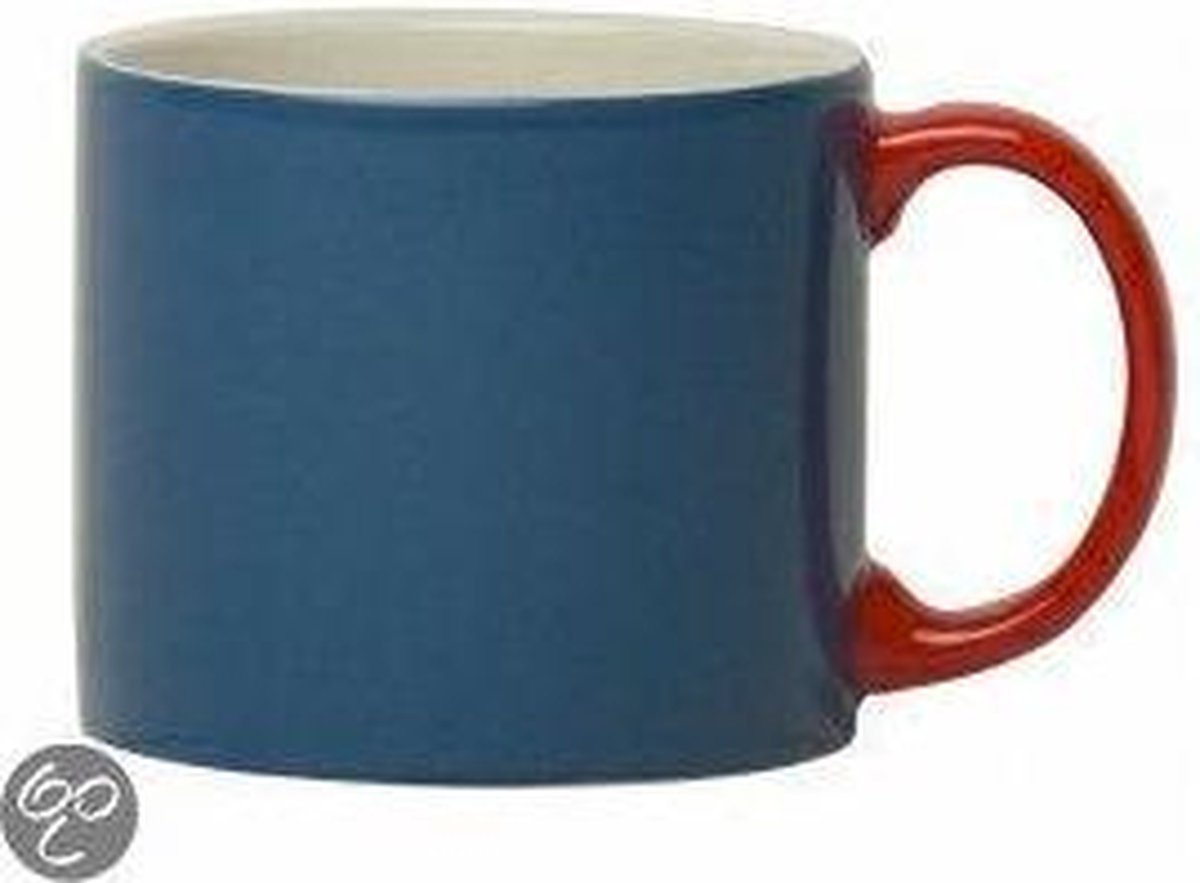 Jansen+Co My Mug XL Mok Blauw/Rood
