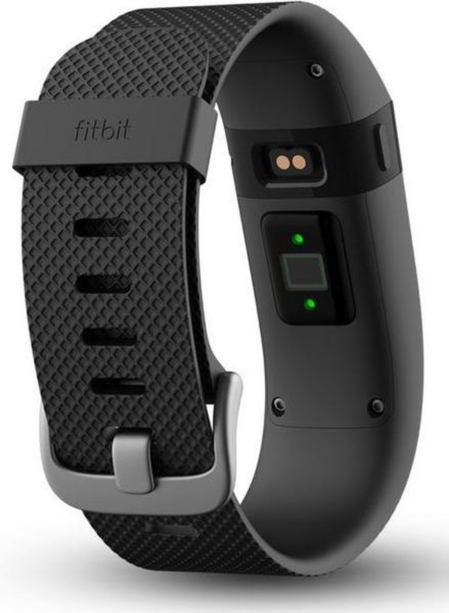 Handelsmerk planter Republikeinse partij Fitbit Charge HR Activity Tracker - Zwart - Small | bol.com