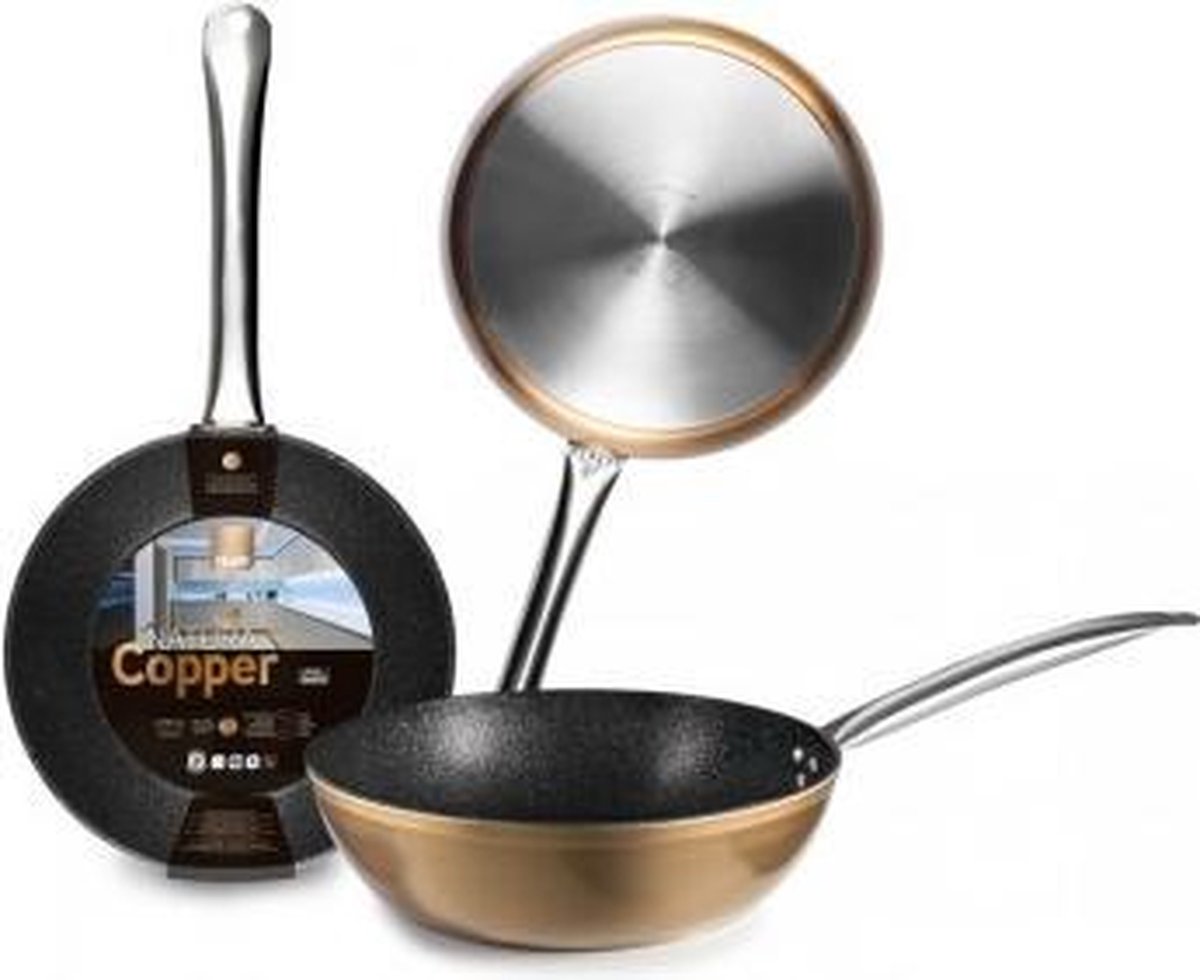 Ibili Natura Copper Diepe Braadpan Ø 28 cm