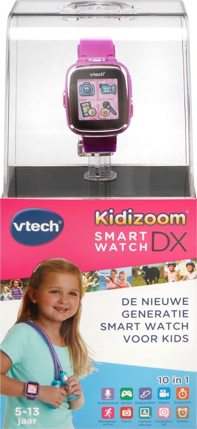 VTech Kidizoom Smart Watch DX Paars | bol.com