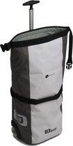 B3bag XL02 - extra grote waterdichte fietstas trolley - 1 bag - 40 l - wit / grijs