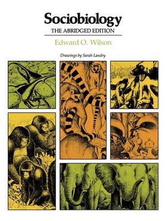 Sociobiology - Abridged Ed - cover