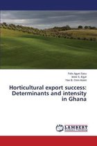 Horticultural Export Success