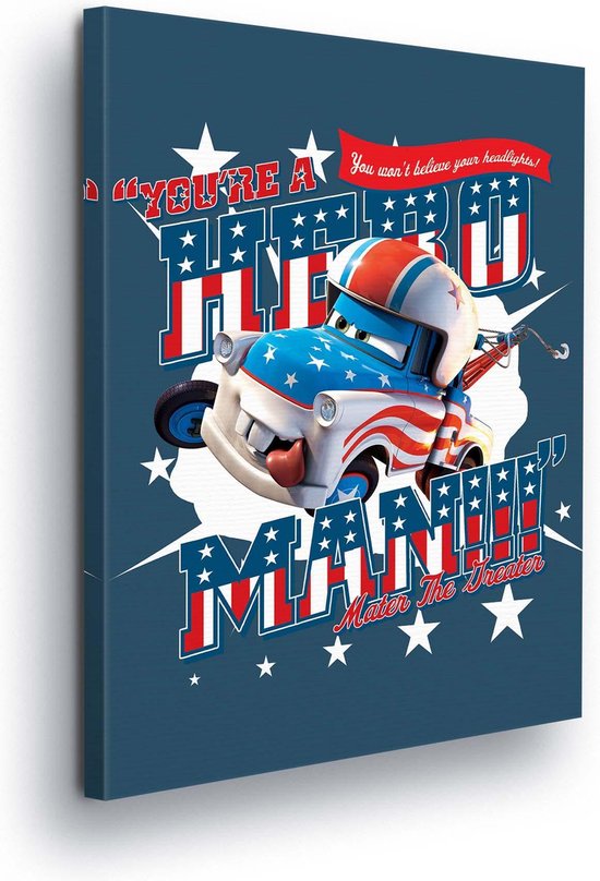 Disney Cars Canvas Print 100cm x 75cm