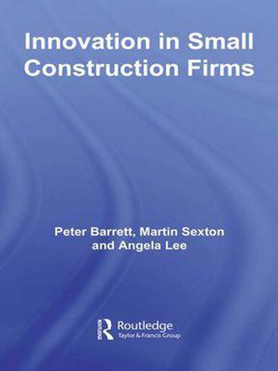 Innovation in Small Construction Firms - cover
